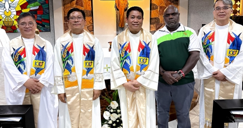 The new Provincial Council of the SVD Philippines Central Province Sept. 2024